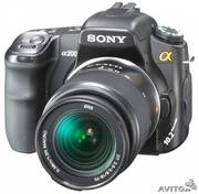 Продается зеркальный фотоаппарат Sony alpha200