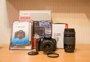 Canon 650D + Kit 18-55 + 75-300 f/4-5.6